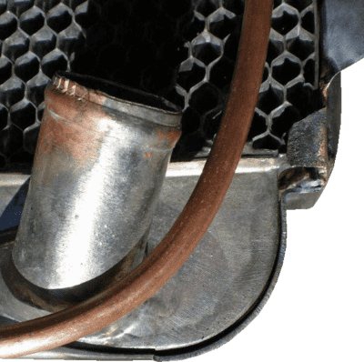 Chevrolet bottom radiator tank.