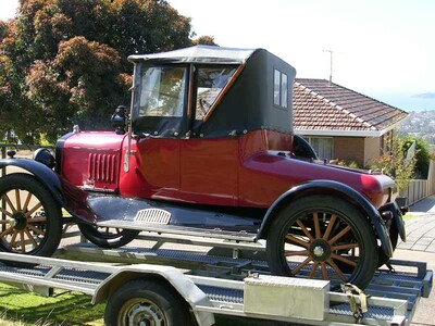 1918 Model T Ford Runabout.